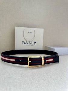 3.4 Cm Wide Bally Bally Men's Reversible Waist Belt, 3.4 Cm Wide. This Belt Is C