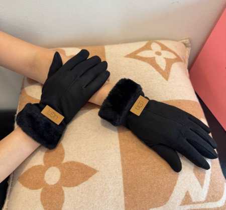 Ugg2025 Autumn/Winter Lazy Rabbit Fur and Wool Gloves - Worth comparing with sim - Click Image to Close