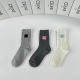 Special Packaging Celine New Classic Mid-Length Socks with Accessories! Three pa