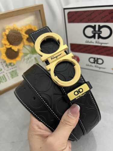 Product Name: Ferragamo Original Single Material:Original Leather Belt, 100% Gen