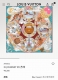 Slv2520 18 momme double-sided 90X90Cm twill silk Lv Journey Ddd