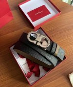 Gift This stylish double-sided belt from Salvatore Ferragamo features a two-tone