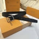 Original Packaging L0Uis Vuitt0N New Season Men's Original Single Belt, 35mm Wid