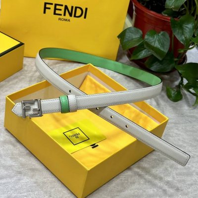 Fendl Fendi width 20mm, original imported calfskin, with original ruthenium pall