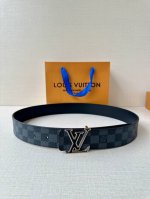 4.0 Width This Double-Sided Belt Features The Iconic Lv Initiales Buckle In Thre