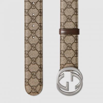 Gucccci Size: 3.8cm, the belt body is made of beige Gg printed waterproof fabric