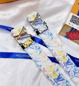 Belt: Louis Vuitton Top-Tier Replica. Belt: 100% Top-Grain Cowhide, Guaranteed
