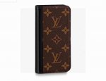 New Lv old flower splicing original leather case card case official website syn