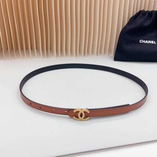 1.5Cm Chanel official website new model, double-sided top layer cowhide leather,