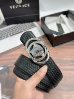 Versace original, width 3.8cm, original leather business casual dual use, 911588