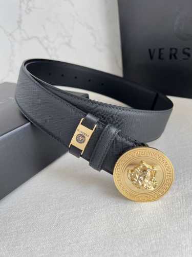 Product Name: Versace Original Belt, Leather Belt Model: Buckle, Classic Head-Sh