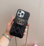 Chanel C19 series three-pack mobile phone case, card pocket can be used as suppo