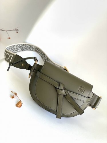 Lw New Mini Gate arrives Luojia's new logo embroidered woven wide shoulder strap