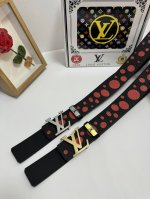 Product Name: Louis Vuitton (LV) Material: 100% top-grain cowhide belt, guarante