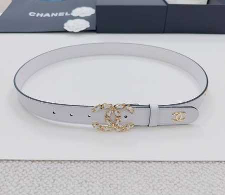 3.0Cm Chanel Official Website New Double-Sided Original Calfskin Length 75.80 - Click Image to Close