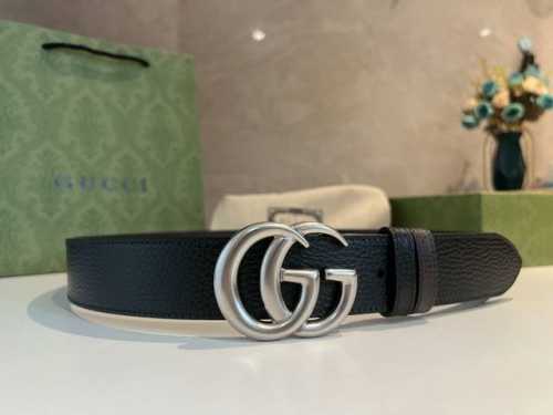 Chinese New Year Gucci men's favorite 40mm belt, double G buckle rotating design