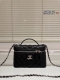 First layer cowhide Chanel box bag Lazy and casual and easy to carry Full of sur