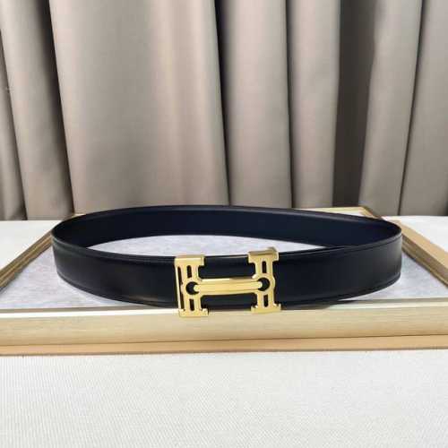 Men's Herm S, Soft And Delicate, Versatile And Elegant, Width 3.8 Cm, Official W