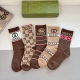 Includes 5 pairs of Gucci socks per box. These are super popular on Instagram,