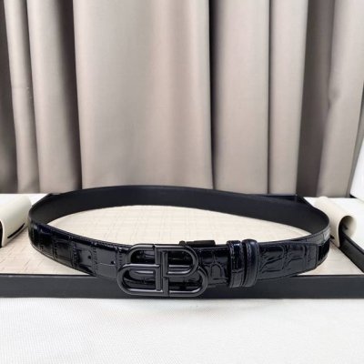 alenciaga Bb Narrow Belt This Bb Belt Is From Balenci Design Details Front Bu