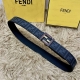 Fendi full packaging, same style as in boutiques, 4.0cm wide, double-ring revers Fendi full packaging, same style as in boutiques, 4.0cm wide, double-ring revers