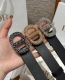 New Dior Women's Belt ( ) This belt is crafted from smooth cowhide leather on b