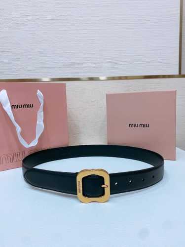 Special - Miu Miu This Leather Belt Is The Perfect Choice To Elevate Your Sophis