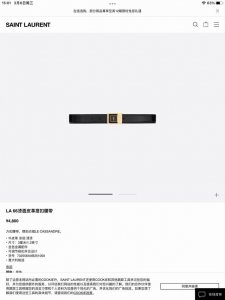 Saint Laurent 3.0Cm Hot Sale At The Counter. Thanks For The Customer Feedback. R