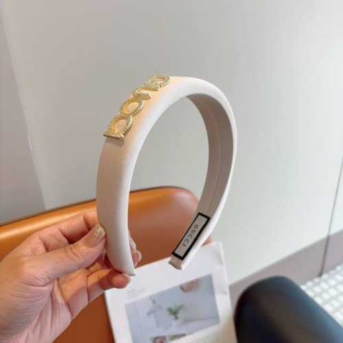 with packaging Gucci classic new satin fabric headband, a must-have headband fo