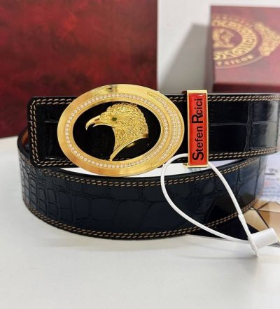 Belt: Stefen Rcici. Diamond-encrusted Belt: Top-tier original replica. Private c