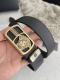 Product Name: Versace Original Belt/Leather Bag Model: Hook buckle, classic man