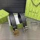 Gucci leather belt, a classic men's leather belt, a must-have for fashion access