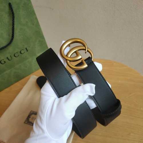 Gucci unisex classic double G tablet 3.4, imported double-sided original top-gra