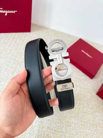 Product Name: Ferragamo Automatic Belt Model: Automatic buckle, pure steel auto - Click Image to Close