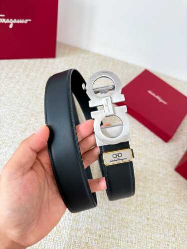 Product Name: Ferragamo Automatic Belt Model: Automatic buckle, pure steel auto
