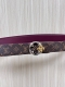 Flowergram Reversible Belt: This belt combines Monogram canvas and Monogram embo
