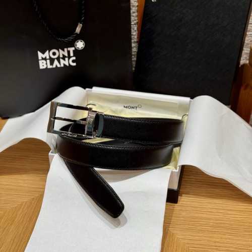 - Powerlong Men's Belt This one is classic black and made of top-grain cowhide.