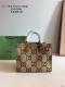 Gucci tote bag shoulder bag The lawless beauty of the style is leading the fashi