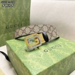 Gucci Width 3.0 Cm Simple And Generous Double-Sided Use Hardware Can Be Rotated