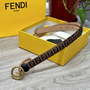 Fendl Fendi width 20mm, original imported calfskin, with original ruthenium pall