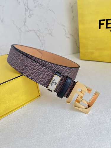 Product Name: Fendi Belt Original Single Model: Hanging Buckle, Original Classic