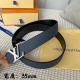 Authentic Packaging Louis Vuitton Authentic Single-Piece Belt, Width 35Mm. The B