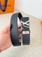 Product Name: Louis Vuitton Belt - Original Single Belt Model: Hook, Classic Pur