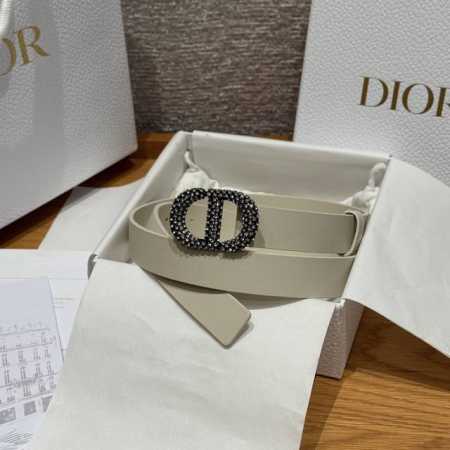 New Dior Women's Belt This belt is crafted from smooth cowhide leather on both - Click Image to Close