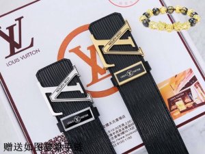 Belt Lv..Louis..Vuitton Original Belt 100% First Layer Cowhide Guaranteed Genuin