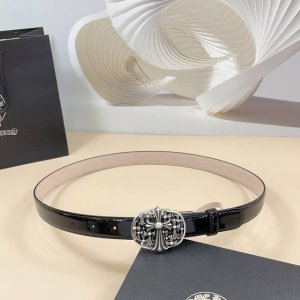 Chrome Hearts Mini belt detachable original calfskin with classic logo pure cop
