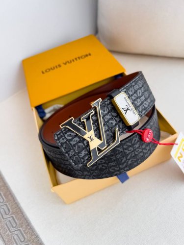 Product Name: Lv..Louis..Vuitton Belt Original Model: Buckle, Classic Pure Steel