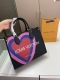 Lv Ab face Onthego tote bag The capacity cannot be underestimated Feminine and e