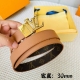 Original packaging L0Uis Vuitt0N This season's new Lvjia women's belt, original