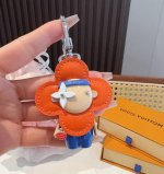 Louis Vuitton Louis Vuitton Vivian keychain Lv bag pendant sunflower doll stainl